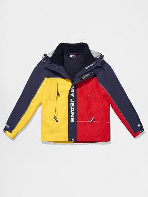 Men's Tommy Hilfiger Tommy X AAPE 2-In-1 Jackets Blue | TH890GCH